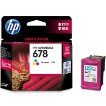 惠普（HP）678原装彩色墨盒 适用hp 1018/2515/1518/4648/3515/2548/2648/3548/4518打印机