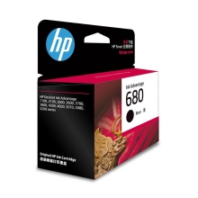惠普（HP）680原装黑色墨盒 适用hp 2138/2677/3636/3638/3838/3776/3777/3778/4678/5078/5088打印机 墨盒