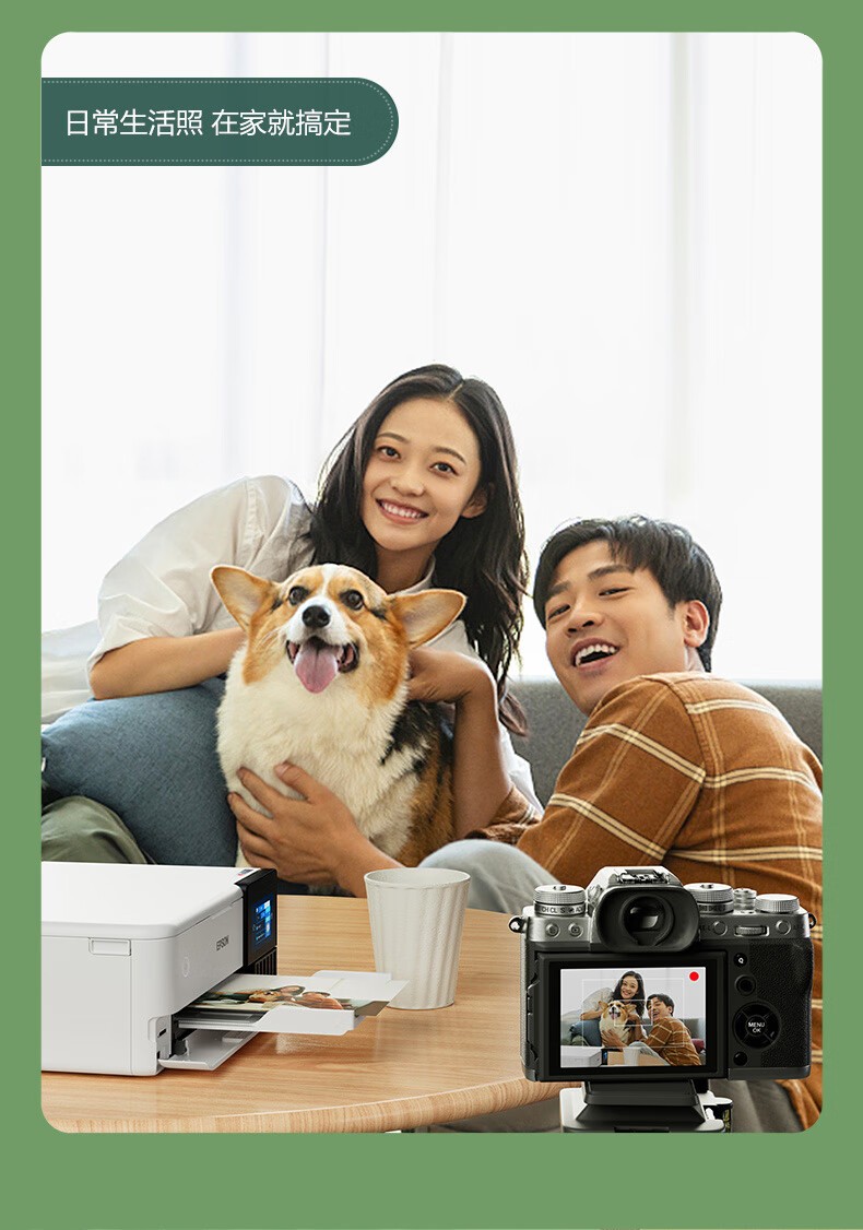 爱普生（EPSON）L8168 高端家用6色照片A4一体机 AI学习打印机（彩色触屏 自动双面 打印复印扫描 液晶屏 )